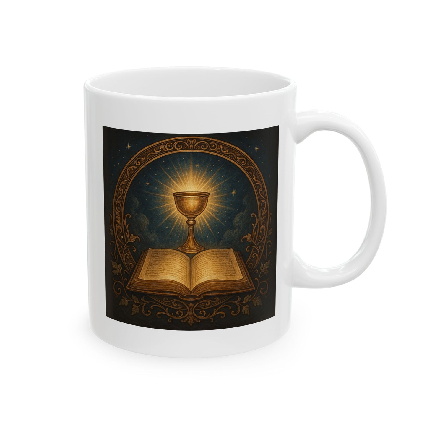 Divine Mind Publishing Ceramic Mug — 11oz Coffee Cup